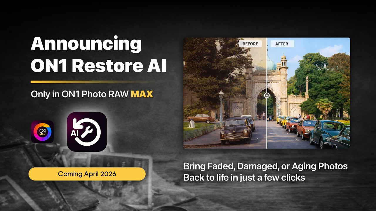 Announcing ON1 Restore AI