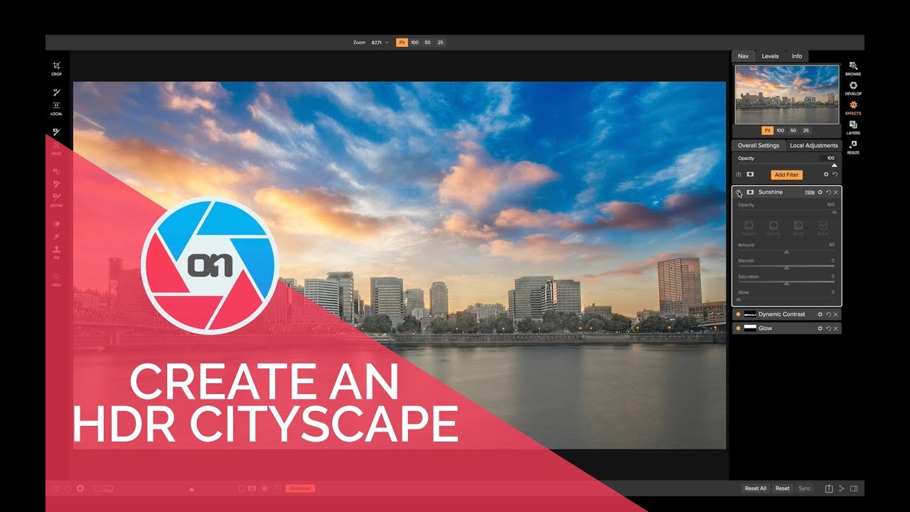 Create a Stunning HDR Cityscape
