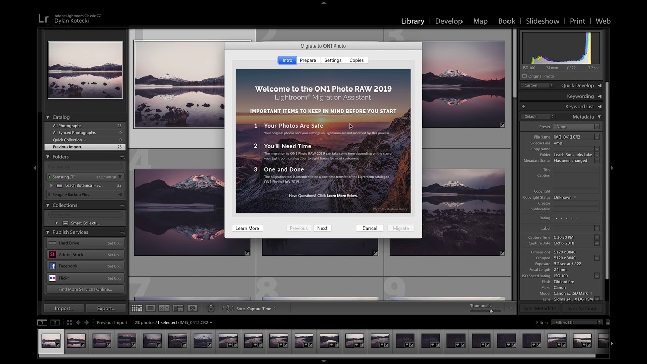Getting Set Up with ON1 Photo RAW 2019