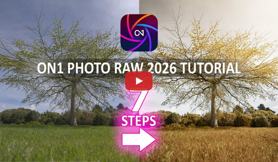 Silent Peak Photo 7-step editing workflow tutorial for ON1 Photo RAW 2026